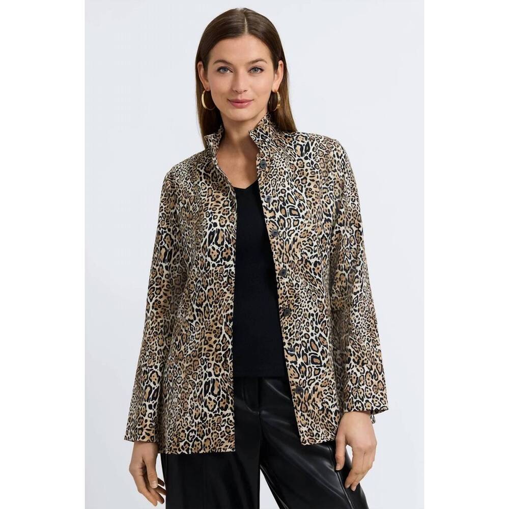 NEW FOXCROFT carolina long sleeve shirt in playful animal